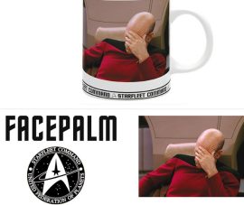 Star Trek bögre - Facepalm