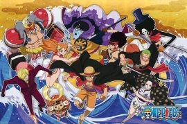 GBYDCO036 - One Piece the Crew in Wano Country 61 x 91 cm