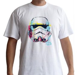 Star Wars Clone Póló (fehér-színes, XL)
