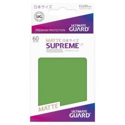 Matte Supreme Sleeves Ultimate Guard kártyavédő (matt zöld 60db)
