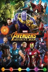 PP34296 - Avengers Infinity War Characters 61 x 91 cm