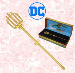 Aquaman Replica Miniature Trident (gold plated) 