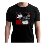 Death Note "I am justice" póló (fekete, M)